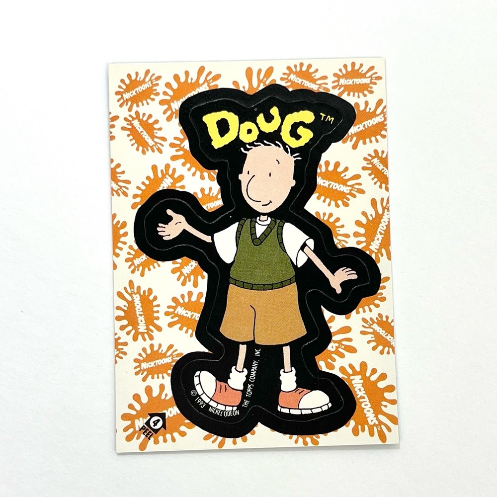 Vintage Nicktoons 1993 Topps Nickelodeon Complete Sticker Set - Picture 8 of 13